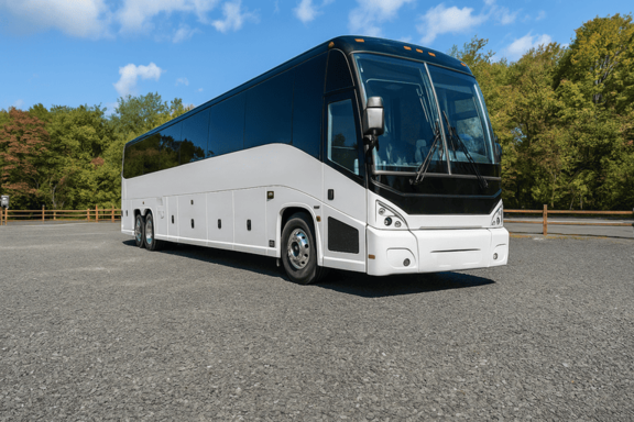 Charter Bus Rental St. Peters 56 Passenger Charter Bus